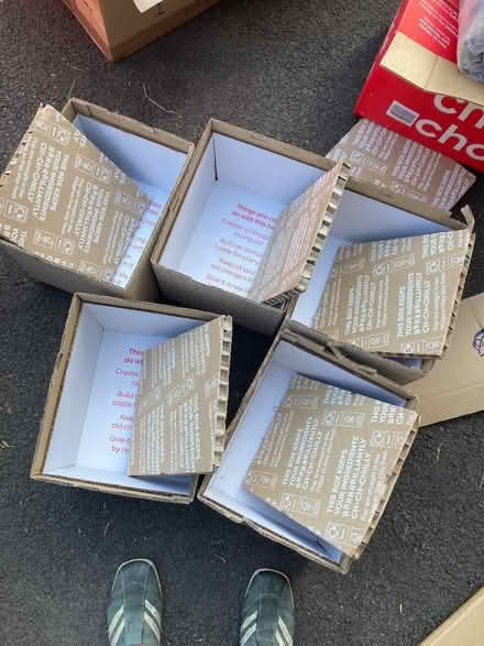Photo of free 6 excellent cardboard insulated boxes… , used by Gusto. (Crowborough Warren TN6) #2