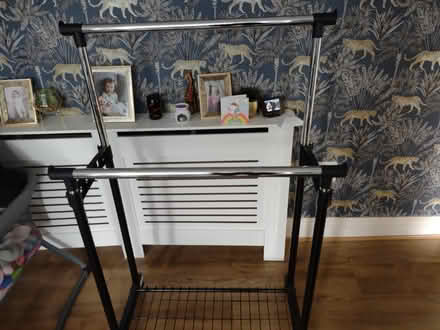 Photo of free Double clothes rail (M43) #2
