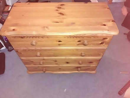 Photo of free Wooden chest of drawers (Chew Stoke BS40) #2