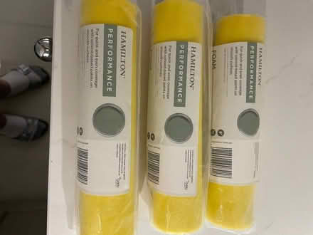 Photo of free 3 Hamilton Paint foam rollers 9” (Trumpington Ward CB2) #3