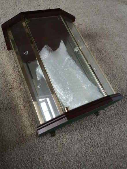 Photo of free Glass display cabinet (Brentwood CM14) #1