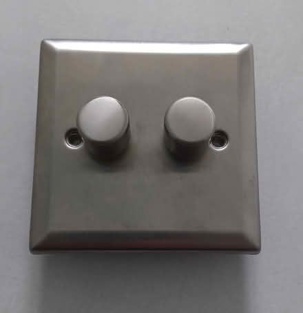 Photo of free Brushed Steel Dimmer Switch (NG18 off Sutton Road) #2