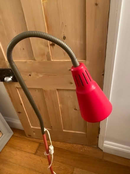 Photo of free Red floor lamp (Hove Station area BN3) #1