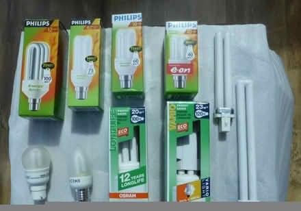 Photo of free Various Fluorescent energy saving bulbs, (Boyton PL15) #1
