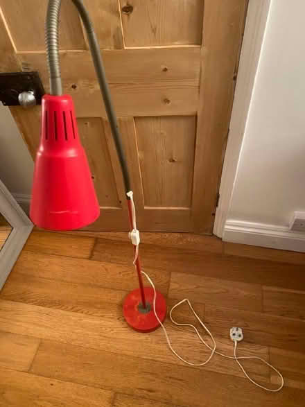Photo of free Red floor lamp (Hove Station area BN3) #3