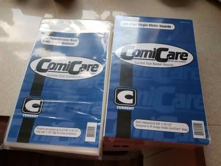 Photo of free Comic Backing Boards + Plastic Envelopes (Epping CM16) #2