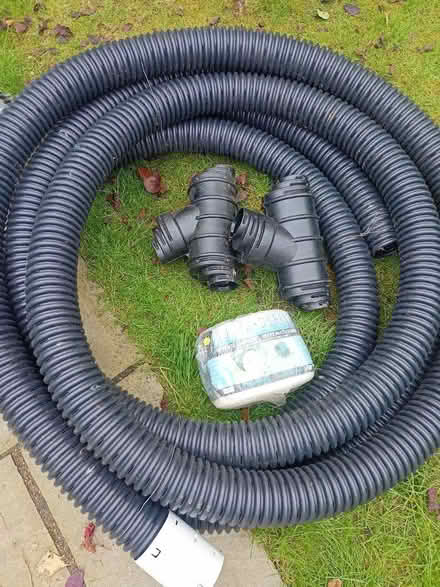 Photo of free French drain drainage pipe (Bramhall SK7) #1