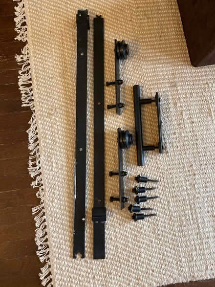 Photo of free Sliding barn door hardware kit (Capitol Hill, Duncan St NE) #1