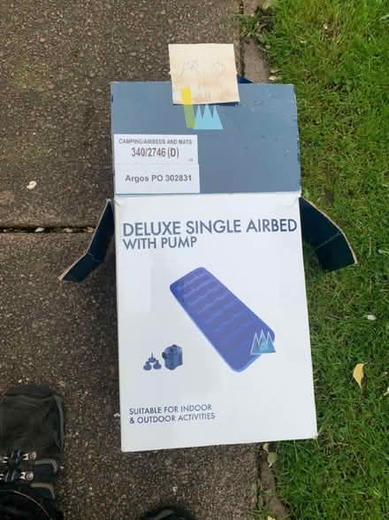 Photo of free 2 single air beds (Stafford ST17) #1