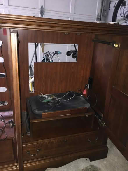 Photo of free Solid Cherry Armoire (Convent Station/Morris Twnship) #3