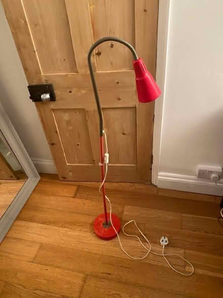 Photo of free Red floor lamp (Hove Station area BN3) #2