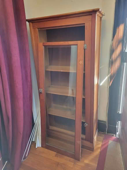 Photo of free shabby chic wooden cabinet/shelving (Roxbury) #2