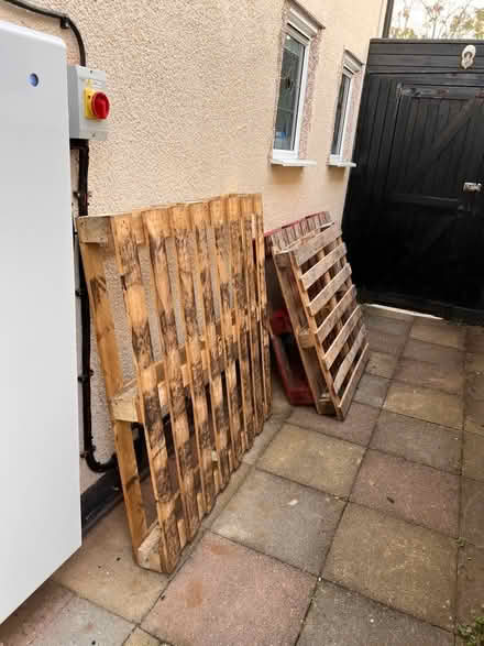 Photo of free 3 x wooden pallets (Shortlands BR2) #1