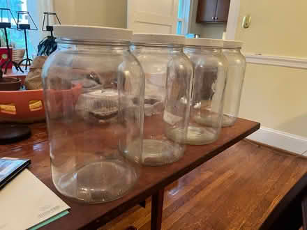 Photo of free Four large kombucha jars (Roland park/Evergreen) #1