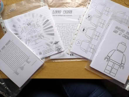 Photo of free Lego activity sheets- party set (BR6, Green Street Green) #1