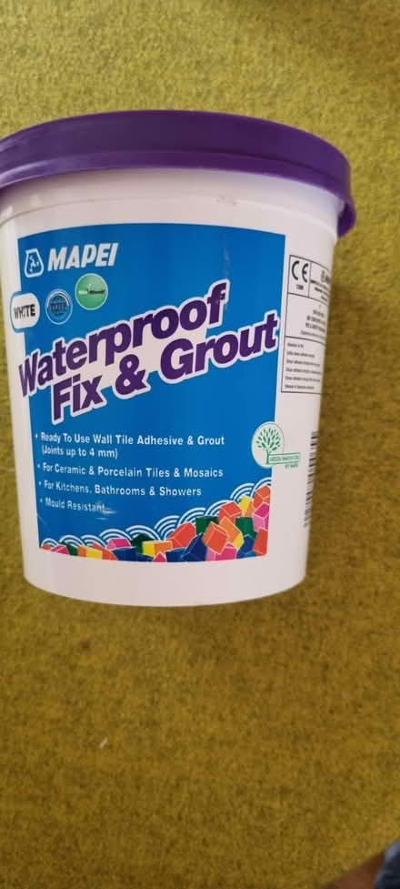 Photo of free Stain stop 3 tins & 1 Tub of Fix & Grout. (Caldecott OX14) #2