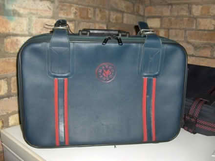 Photo of free Small Navy suitcase - no wheels. (Great Totham CM9) #2