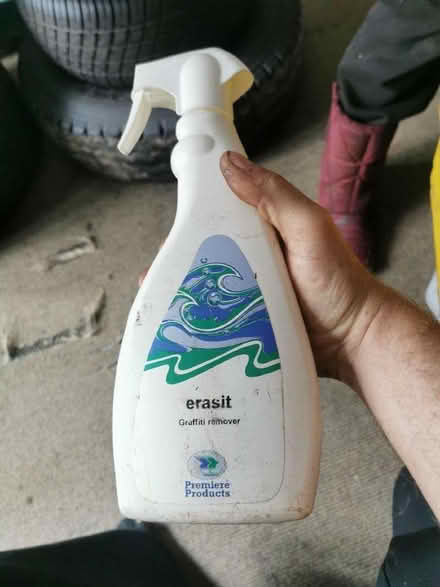 Photo of free Graffiti remover (Goldthorpe S63) #1