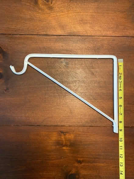 Photo of free White Shelf / rod support rack (Capitol Hill, Duncan St NE) #1