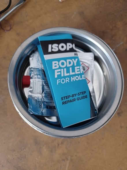 Photo of free Isopon P40 Car body filler (NG18 off Sutton Road) #1