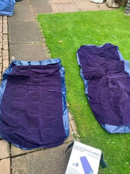 Photo of free 2 single air beds (Stafford ST17) #2