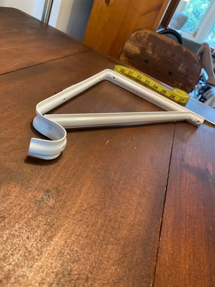 Photo of free White Shelf / rod support rack (Capitol Hill, Duncan St NE) #3