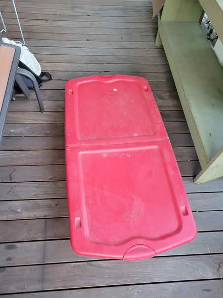 Photo of free sterilite under-bed storage bin (Roxbury) #1