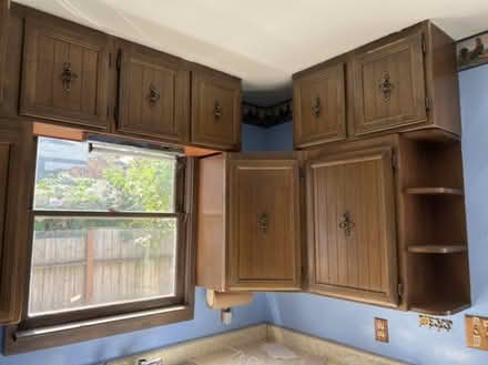 Photo of free vertical wood cabinet (North Capitol Hill) #2