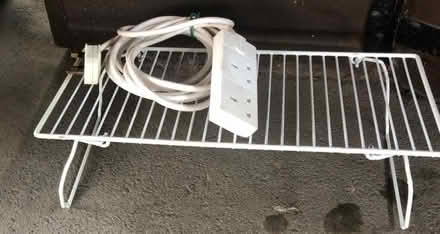 Photo of free Extension lead and wire shelf (Catcliffe S60) #1