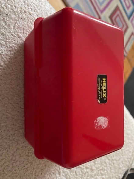 Photo of free Helix index card box (Jordanhill G13) #2