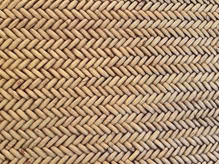 Photo of free 2 Rattan-style serving platters (Roland park/Evergreen) #4