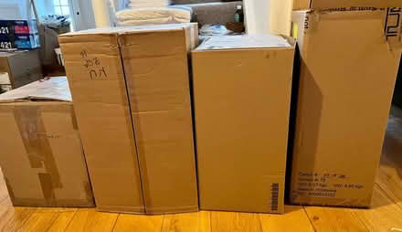 Photo of free 4 mid-size cardboard boxes 4 moves? (BR6, near Chelsfield Station) #1