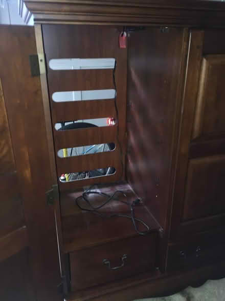 Photo of free Solid Cherry Armoire (Convent Station/Morris Twnship) #2