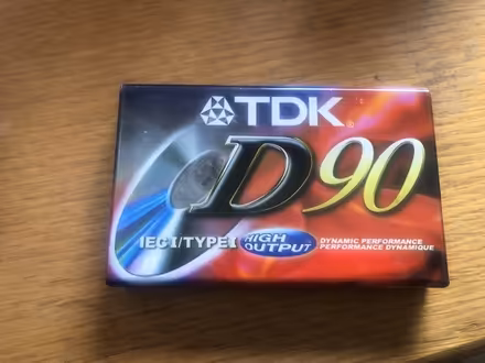 Photo of free TDK High Output D90 Audio Cassette (Alameda) #1