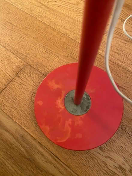Photo of free Red floor lamp (Hove Station area BN3) #4
