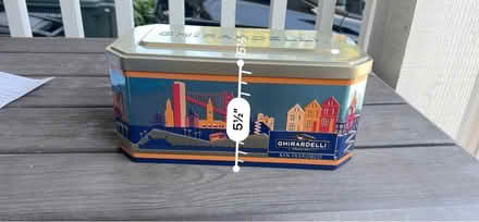 Photo of free Nice tin container (Mountain View near Costco/101) #2