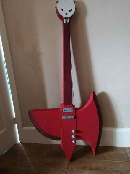 Photo of free Large model guitar good for cosplay (Poole BH15) #1