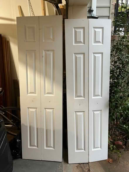 Photo of free Bifold Closet Doors (48” W x 79” H) (Olney) #1