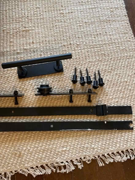 Photo of free Sliding barn door hardware kit (Capitol Hill, Duncan St NE) #4