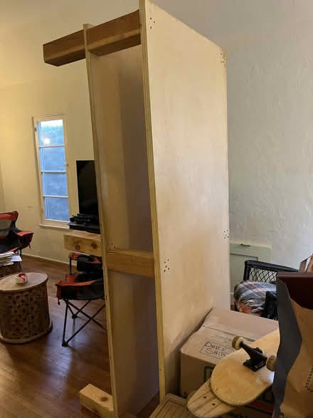 Photo of free 2 Wood Benches/Queen Size Bed Frame (Burbank) #1