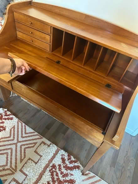 Photo of free Wood Desk (Renton) #2