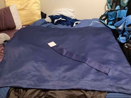 Photo of free Blue curtain (Petworth) #1
