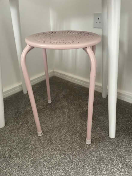 Photo of free White Make Up Desk & Stool (Wolverhampton) #3