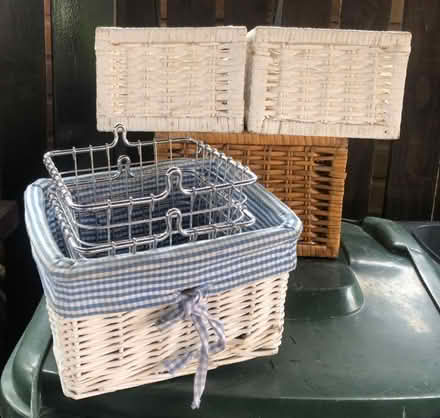 Photo of free Small storage baskets (Catcliffe S60) #1