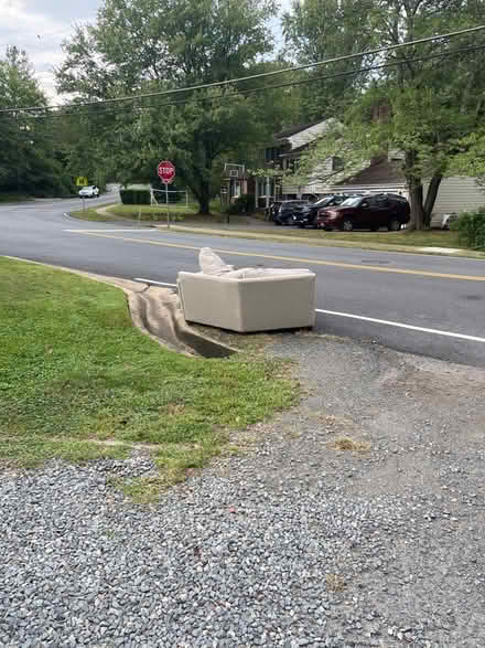 Photo of free Corner chair large (Fall church) #1