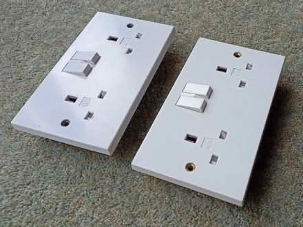 Photo of free 2 x MK mains double sockets (Ware SG12) #1