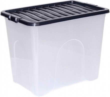 Photo of Large Clear Plastic Storage Box (Witherslack LA11) #1