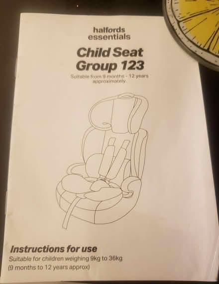 Photo of free Child's car seat (Royal Leamington Spa CV32) #2