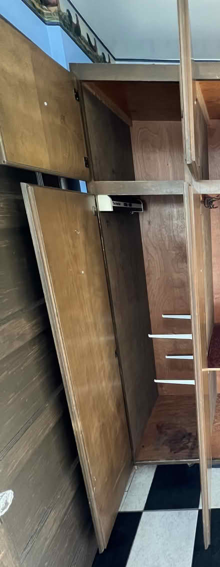 Photo of free vertical wood cabinet (North Capitol Hill) #4