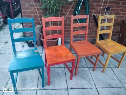 Photo of free Wooden chairs (Hedgerley SL2) #1
